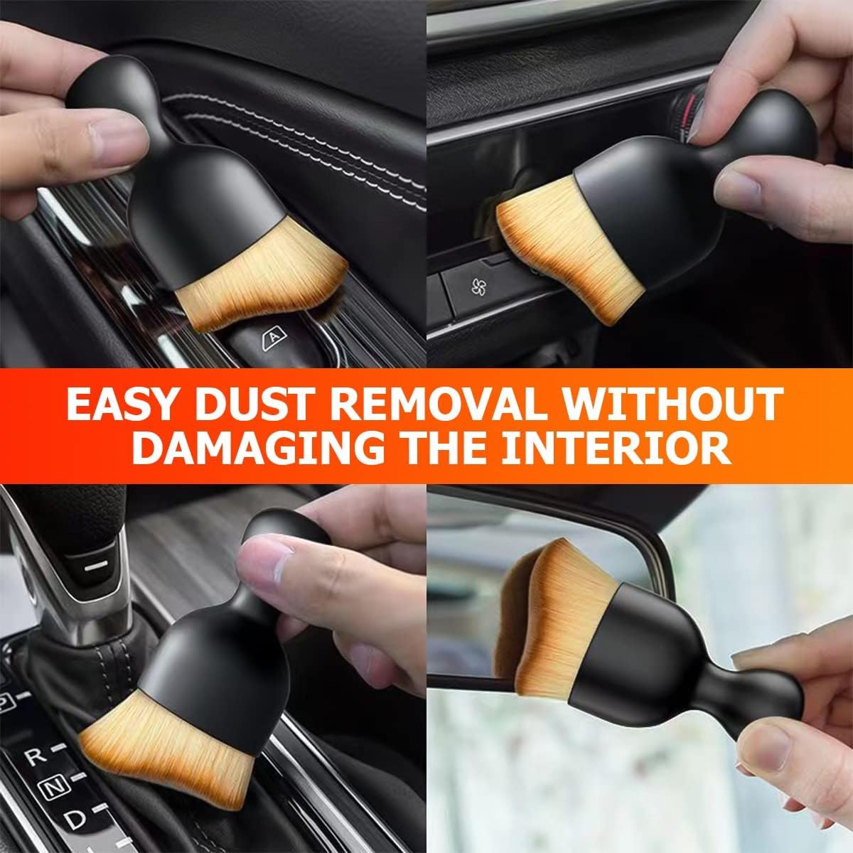 Car Dust Cleaning Brush BMG Import Export Auto Interior Soft Hair Removal Brush Car Cleaning Brush Dust Collectors Curved Design Dirt Dust Clean Brushes Air Conditioner Leather Computer Scratch Free Car Dust Cleaning Brush BMG Import Export Auto Interior Soft Hair Removal Brush Car Cleaning Brush Dust Collectors Curved Design Dirt Dust Clean Brushes Air Conditioner Leather Computer Scratch Free